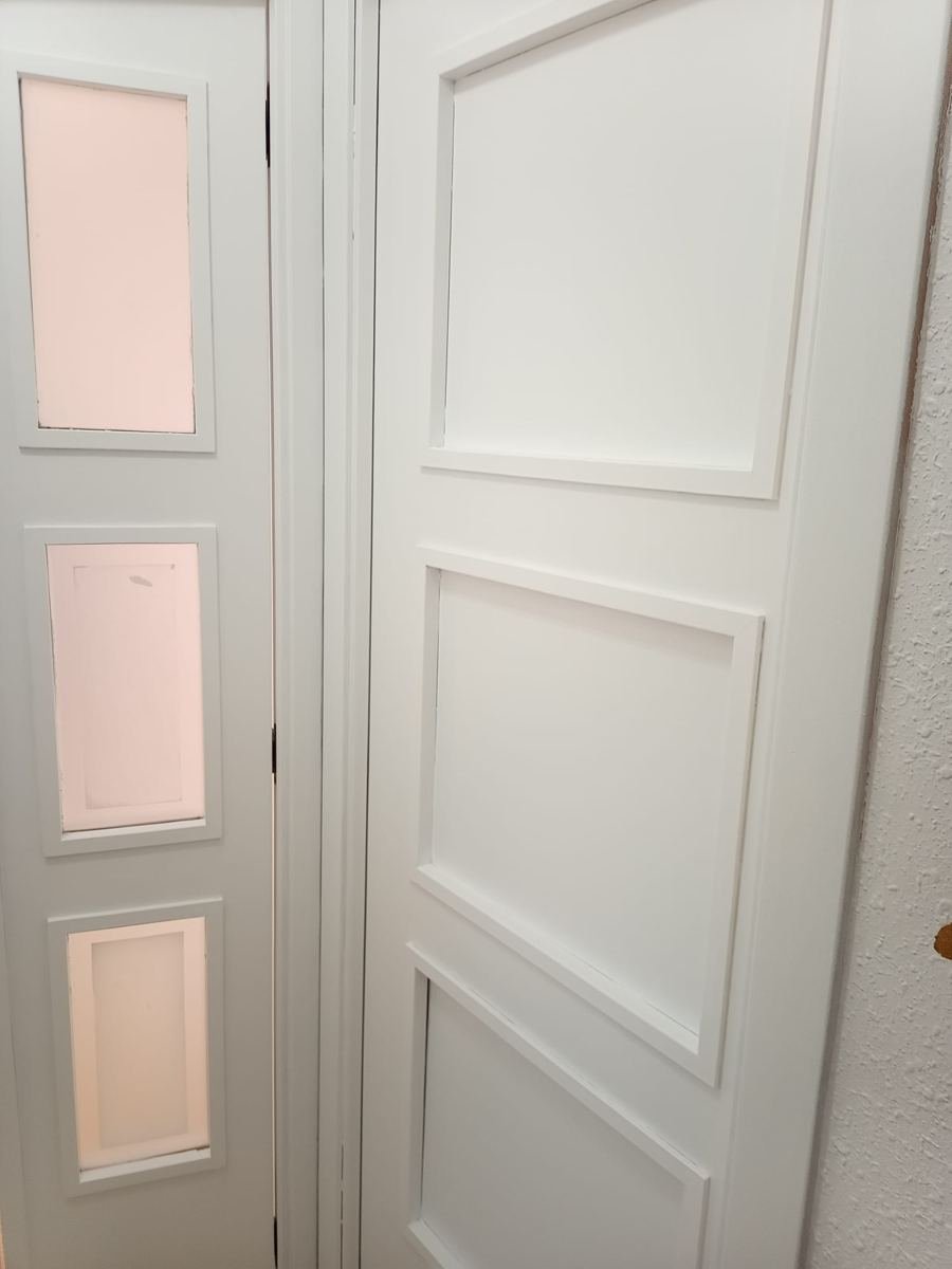 Después: puertas lacadas